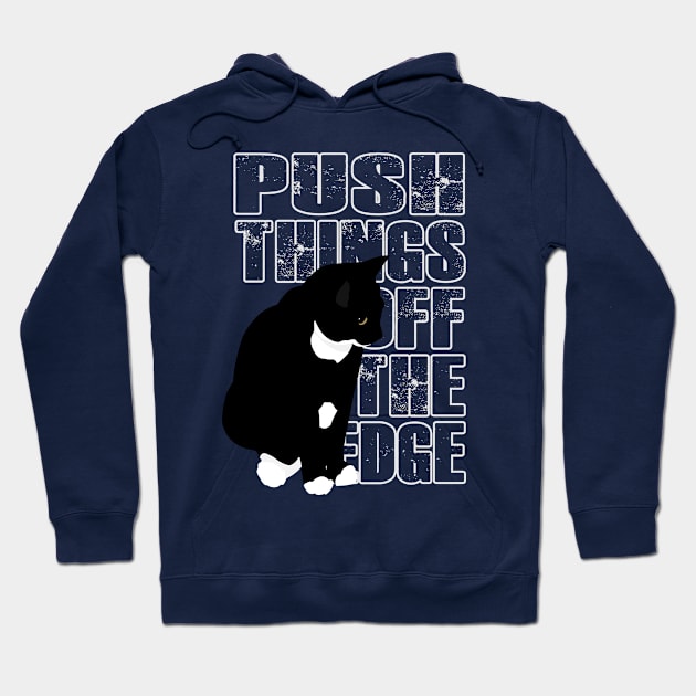 Push Things Hoodie by procrastitron4000